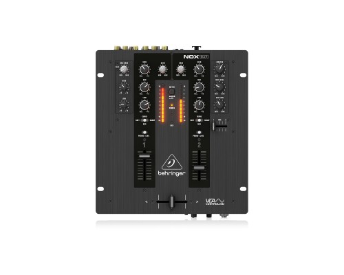 BEHRINGER NOX101 - 2-канальный DJ микшер с полным VCA управлением ULTRAGLIDE кроссфейдером