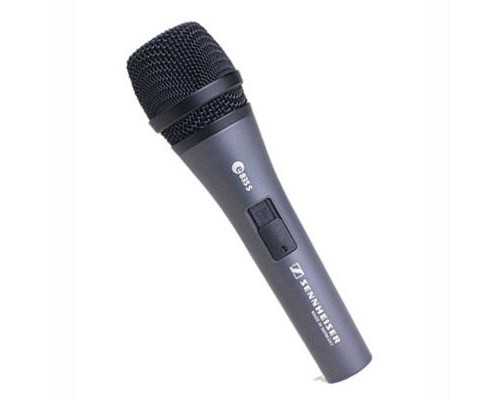 SENNHEISER E 835 S - динамический вокальный микрофон с выключателем , кардиоида 40 - 16000 Гц, 350 О