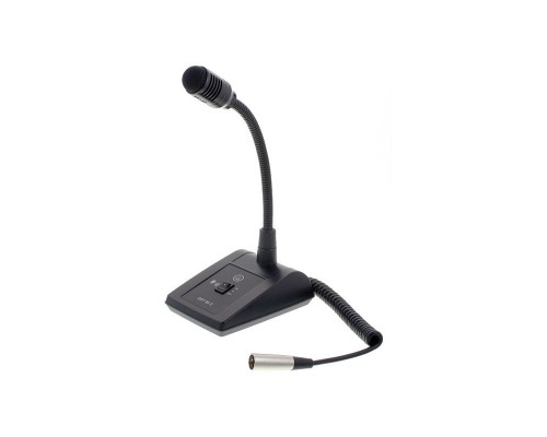 AKG DST99S - микрофон динамический, Gooseneck на подставке с выключателем, витой кабель 1м XLR разъё