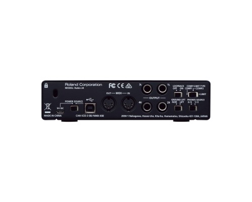 ROLAND RUBIX24 - аудиоинтерфейс USB на 2 входа и 4 выхода