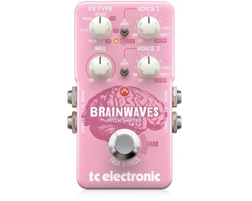 TC ELECTRONIC BRAINWAVES PITCH SHIFTER - гитарный педальный полифонический питч-шифтер