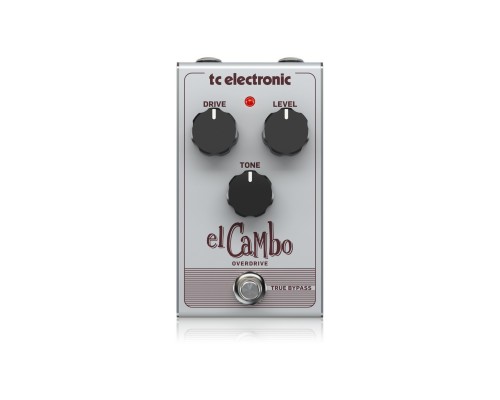 TC ELECTRONIC EL CAMBO OVERDRIVE - аналоговая педаль эффекта овердрайв с аутентичным звучанием