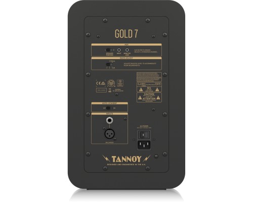 TANNOY GOLD 7 - активный монитор ближнего поля, 6,5'+ 1', 300Вт АВ, SPL110дБ (макс.) , 65Гц-20кГц,