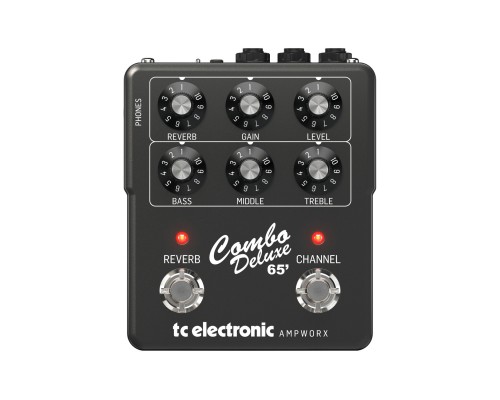 TC ELECTRONIC COMBO DELUXE 65' PREAMP - двухканальный преамп c ревером и EQ, винтажная серия