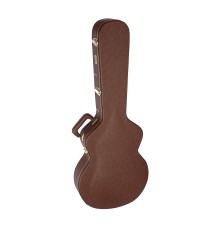 GATOR GW-335-BROWN - деревянный кейс для полуакустич. гитары 335-style, цвет коричнев.