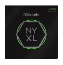 D'ADDARIO NYXL0838 - струны для электрогитары, толщина 8-38, Superlight