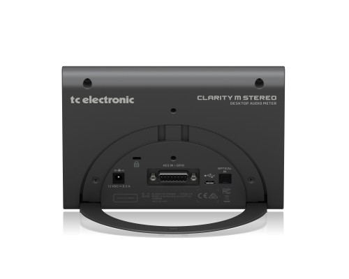 TC ELECTRONIC CLARITY M STEREO - стерео измеритель громкости и пиков c 7' ЖК-дисплеем и USB