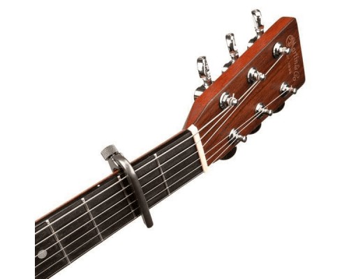 PLANET WAVES PW-CP-02S - каподастр для акустических, электро- и 12-струнных гитар, винтовой, хром