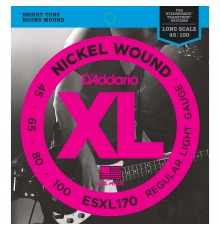 D'ADDARIO ESXL170 - струны для БАС-гитары, Double Ball/Light, 45-100(шарик на 2 концах)
