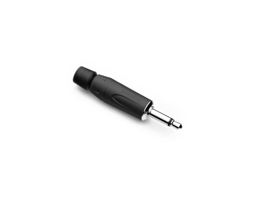 AMPHENOL KM2PB - джек моно, кабельный, 3,5 мм, корпус металл, цвет черный, колпачок из пластика