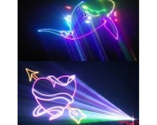 INVOLIGHT DLS2000D - лазерный, анимационный LED- эффект, 2000мВт RGB, DMX512