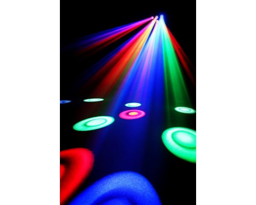 INVOLIGHT OB200 - LED многолучевой световой эффект, 6 линз, 18х 3Вт RGB, DMX-512, авто режимы