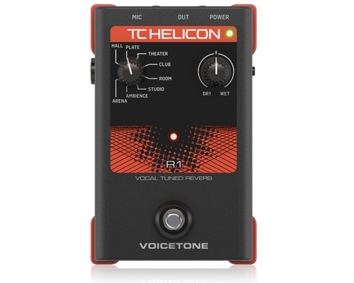 TC HELICON VOICETONE R1 - вокальная педаль эффекта реверберации