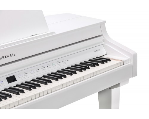 KURZWEIL CUP G1W WHP - цифровой рояль, банкетка, полиф. 256, цвет белый
