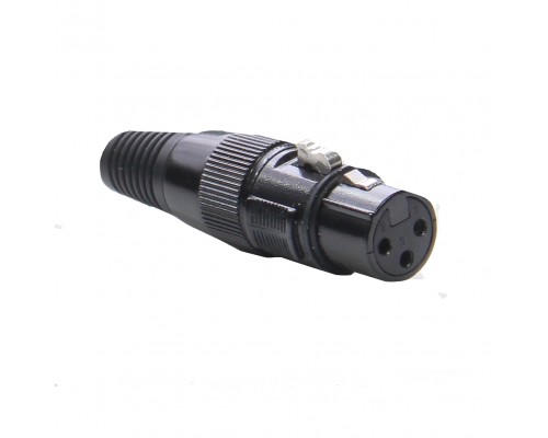 INVOTONE XLR3F300 - разъём XLR 3Р, кабельный, мама, корпус металл/ пластик