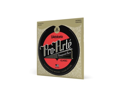 D'ADDARIO EJ45C - струны для классической гитары, composite core, среднее натяжение