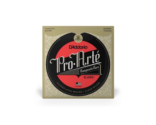 D'ADDARIO EJ45C - струны для классической гитары, composite core, среднее натяжение