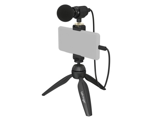 BEHRINGER GO VIDEO KIT - комплект для профессионального видео (микрофон, стойка, кабель, чехол)