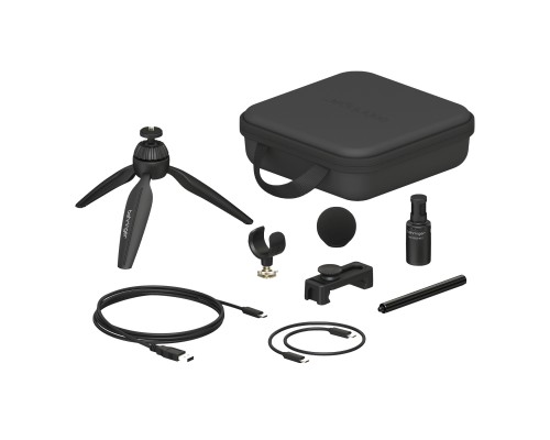 BEHRINGER GO VIDEO KIT - комплект для профессионального видео (микрофон, стойка, кабель, чехол)