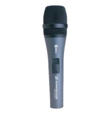 SENNHEISER E 845 S - динамический вокальный микрофон с выкл., суперкардиоида, 40 - 16000 Гц, 200 Ом
