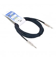 INVOTONE ACI1003 BK - инструментальный кабель, 6,3 джек моно <-> 6,3 джек моно, длина 3 м (черный)