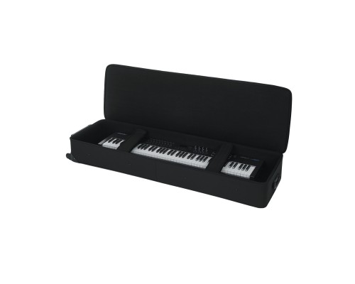 GATOR GK-88 XL - жесткий чехол для кливишного инструмента (88 клавиш), с колёсами