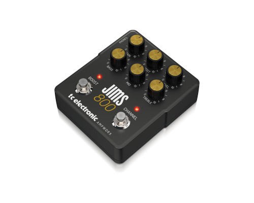 TC ELECTRONIC JIMS 800 PREAMP - педаль-преамп из популярной гитарной серии Ampworx с эмуляцией Marsh