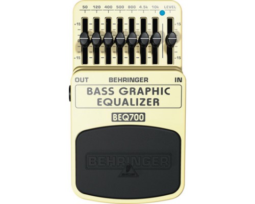BEHRINGER BEQ700 - 7-полосный графический эквалайзер для бас-гитары или клавишных