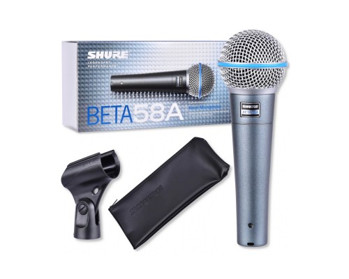 SHURE BETA 58A - микрофон вокальный динамический суперкардиоидный