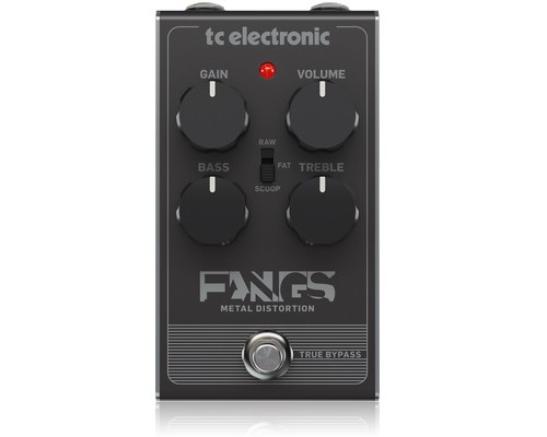 TC ELECTRONIC FANGS METAL DISTORTION - гитарная педаль, эффект дисторшн