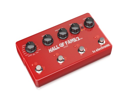 TC ELECTRONIC HALL OF FAME 2 X4 REVERB - гитарная педаль эффекта ревербератор