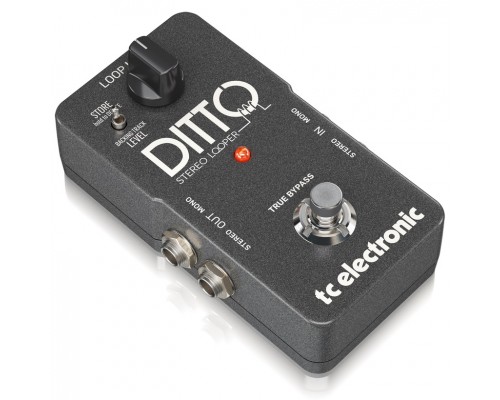TC ELECTRONIC DITTO STEREO LOOPER - гитарная педаль эффектов стерео-сэмплер