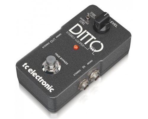 TC ELECTRONIC DITTO STEREO LOOPER - гитарная педаль эффектов стерео-сэмплер