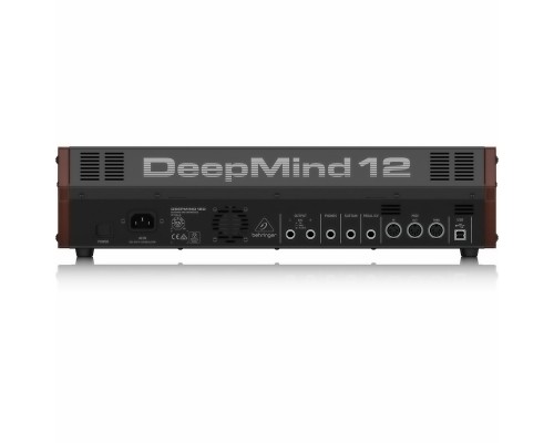 BEHRINGER DEEPMIND 12D - настольный аналоговый синтезатор, 12 гол. полифония, Wi-Fi