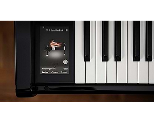 KAWAI CA901 EP - цифровое пианино, 88 клавиш, банкетка, механика Grand Feel III, цвет черный полиро