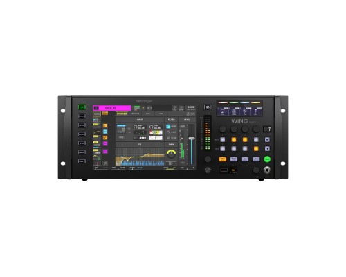 BEHRINGER WING RACK - цифровой микшер, рековый 48 каналов, 8FX, 16MIX, 8MATRIX, 4MAIN, 3хAES50, USB