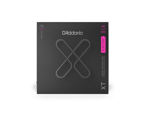 D'ADDARIO XTB45100 - струны для БАС-гитары, никелированные, 45-100, с покрытием