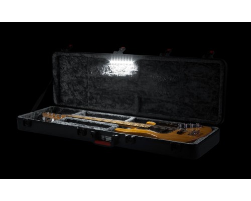 GATOR GTSA-GTRBASS-LED - пластиковый кейс для бас-гитары c LED-подсветкой