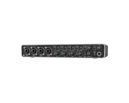 BEHRINGER UMC404HD - аудиоинтерфейс USB/MIDI , 4 входа, 4 выхода, микр. пред. MIDAS