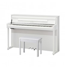 KAWAI CA901 W - цифровое пианино, 88 клавиш, банкетка, механика Grand Feel III, цвет белый матовый