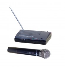INVOTONE WM-110 - радиосистема VHF 174-216МГц одноантенная с ручным микр 60Гц-13кГц,С/Ш>80дБ, 5 мВт,