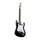 REDHILL STM200 BK - электрогитара, Stratocaster, S-S-H, тополь/клен, цвет черный