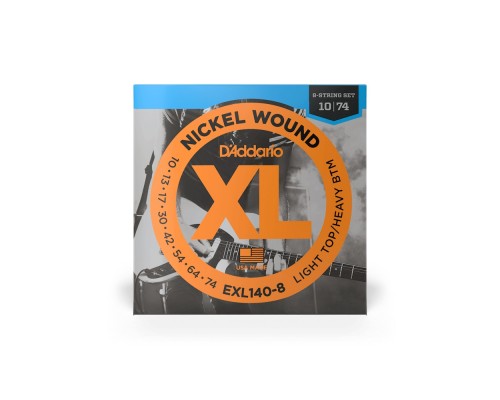 D'ADDARIO EXL140-8 - струны для 8-струнной электрогитары