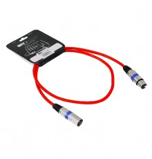 INVOTONE ACM1102 R - микрофонный кабель, XLR(папа) <-> XLR(мама), длина 2 м (красный)