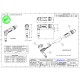 AMPHENOL ACPS-TB - джек стерео, угловой, кабельный, 6.3 мм, корпус металл, цвет - черный