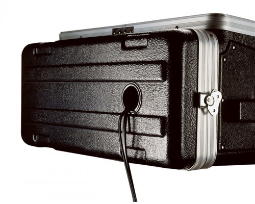 GATOR GRC-10X6 - рэковый кейс,пластик,черный,10U верх, 6U низ, компактный, легкий доступ к кабелям