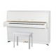 KAWAI K-15E WH/P - пианино, 110х149х59, 196 кг., белый полиров., механизм Ultra Responsive