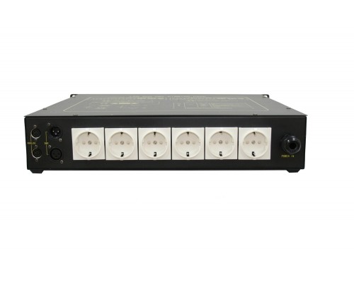 INVOLIGHT DD6 - диммер, 6 каналов, 2,2 кВт на канал, дроссели, DMX-512, аналоговое 0-10 В