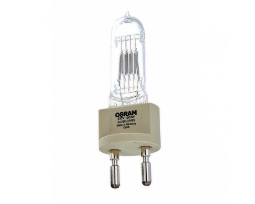 OSRAM 64756/CP93 - лампа галоген. 230 В/1200 Вт, G22 , ресурс 200 часов