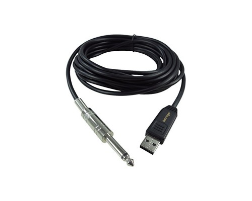 BEHRINGER GUITAR 2 USB - гитарный USB-аудиоинтерфейс (кабель), 44.1кГц и 48 кГц, длина 5 м.